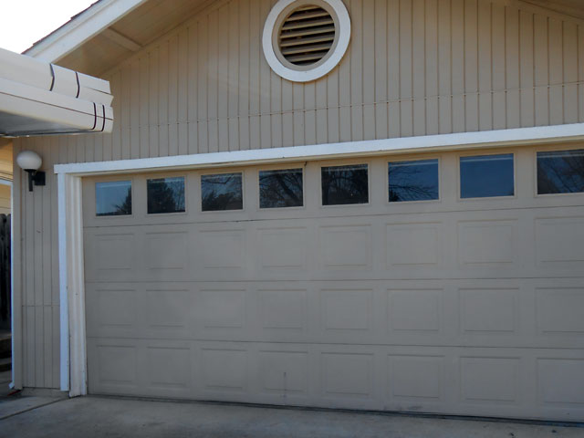 Repair Dented Ripped Garage Door In, Sacramento Garage Door Replacement